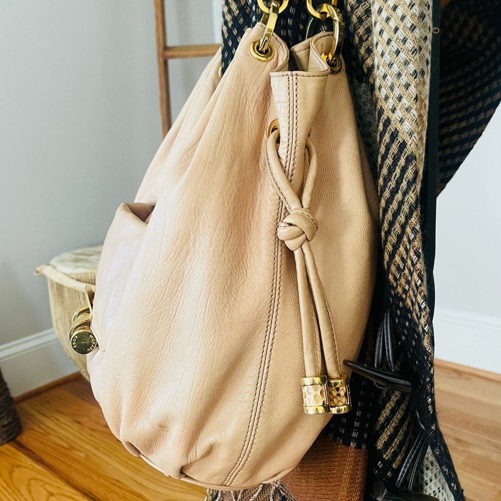 LUXURY LINE MICHAEL KORS Tonne Slouch Hobo Snakeskin Python Leather Shoulder Bag - Picture 3 of 16